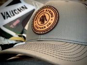 Loden Green Trucker Hat With Black Mesh Back