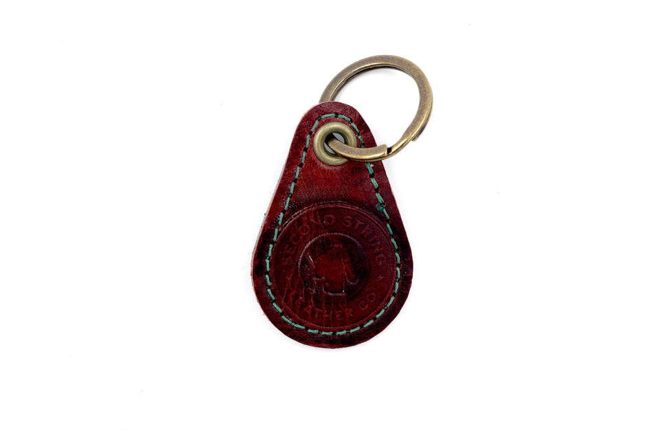 Yotes Collection Green Keychain Second String Leather Company