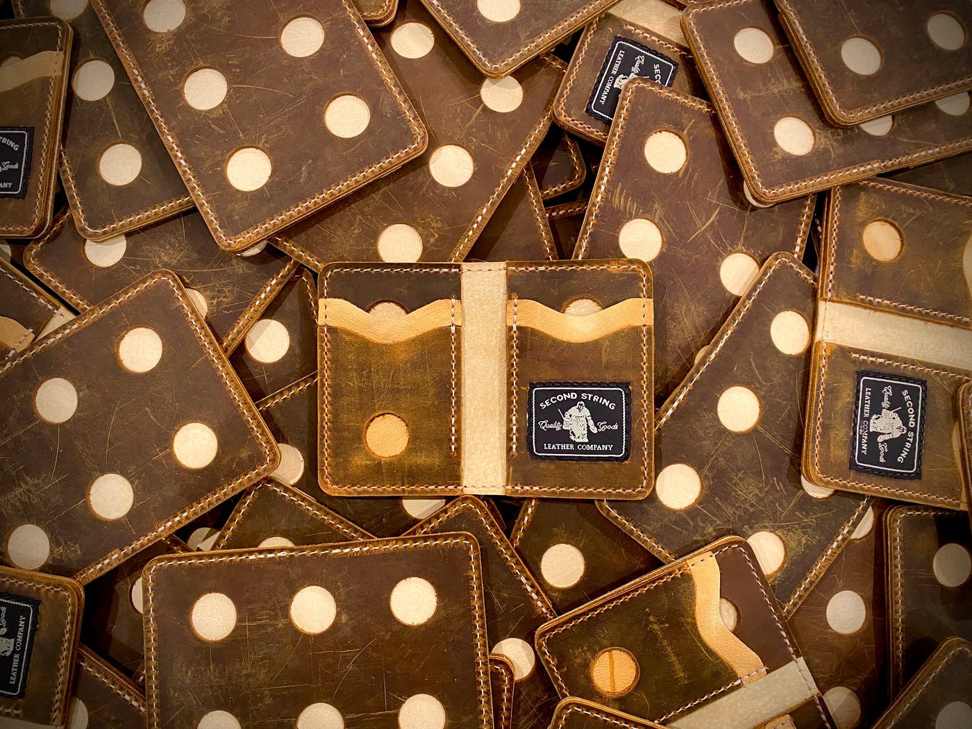 Waffle Board Wallets – Second String Leather Company