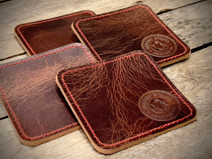 Coasters - Vintage Brown 4 Pack