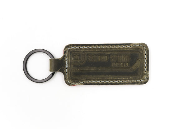 Chicago 3 Red/White Keychain