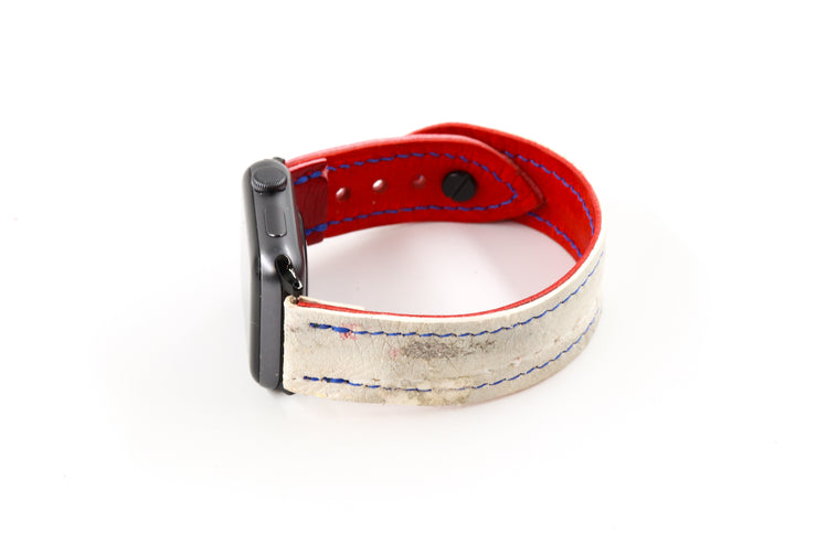 Montreal Red/White iWatch Band