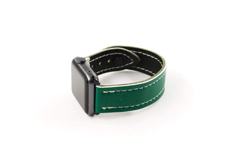 Vancouver White/Green iWatch Band