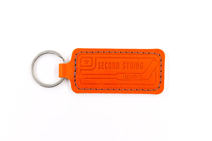 Edmonton White Keychain