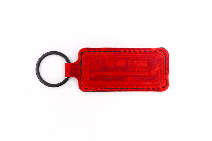 Chicago Two Red Keychain