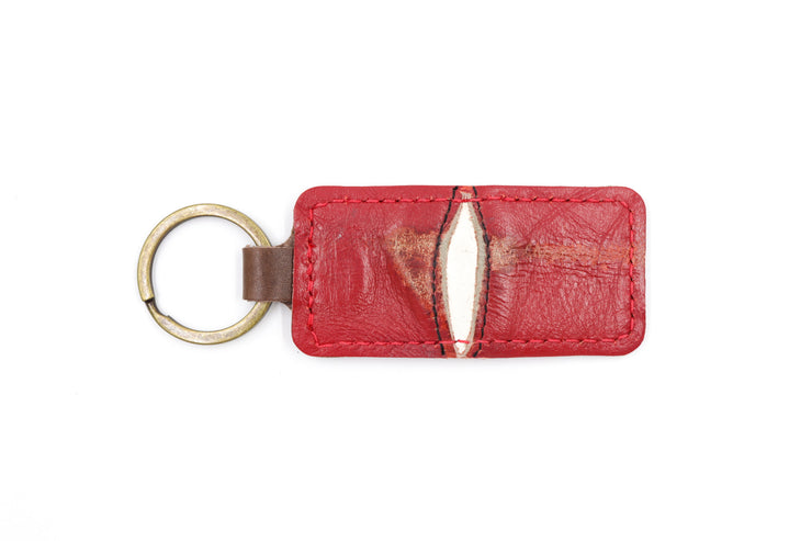 CCM Detroit Red/White Keychain