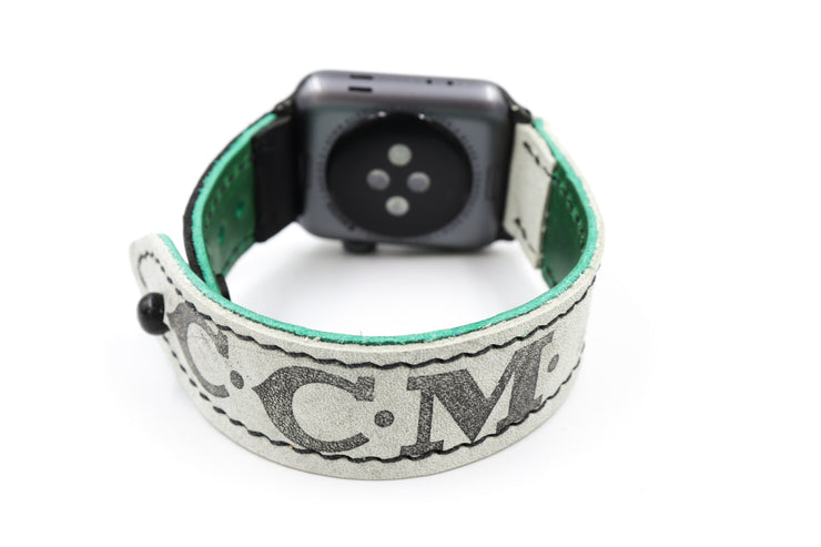 Boston St Patricks Day Black iWatch Band