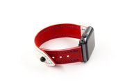 Montreal Red/White iWatch Band