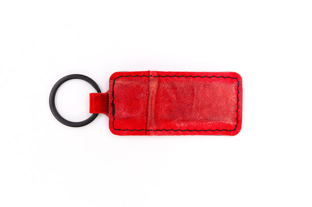 Chicago Two Red Keychain