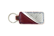 Colorado Silver/Maroon Keychain