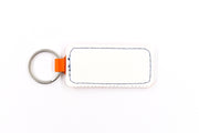 Edmonton White Keychain