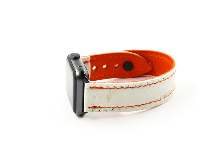 Edmonton White iWatch Band