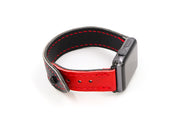 Chicago One Black/Red iWatch Band