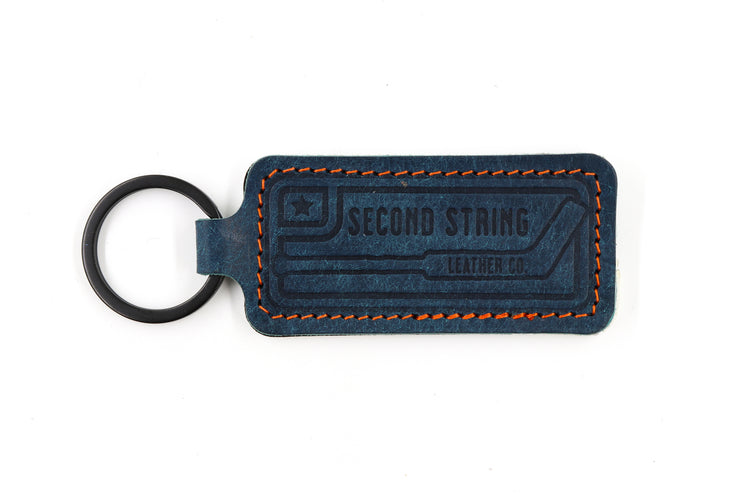 San Jose White/Teal/Black Keychain