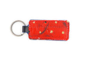 New York Red Keychain