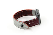 Colorado Silver/Maroon iWatch Band