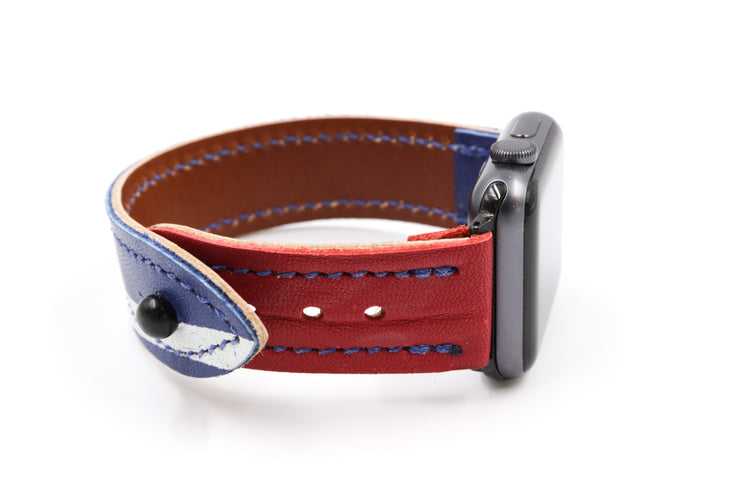 Cooper LABS Blue/Red iWatch Band