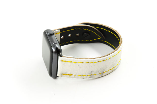 Boston White iWatch Band