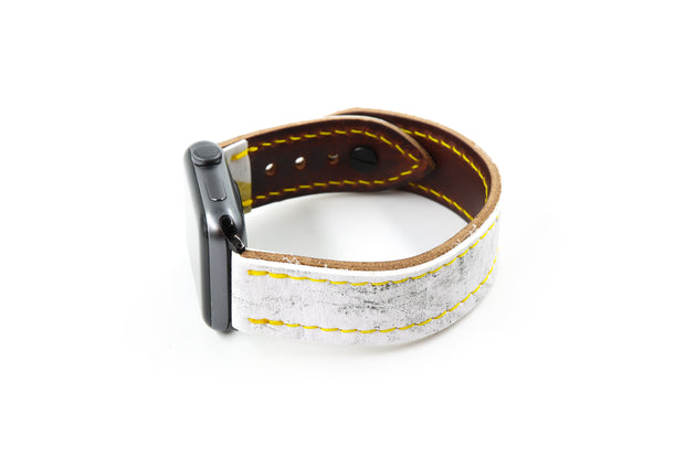 Boston Gold/White/Black iWatch Band