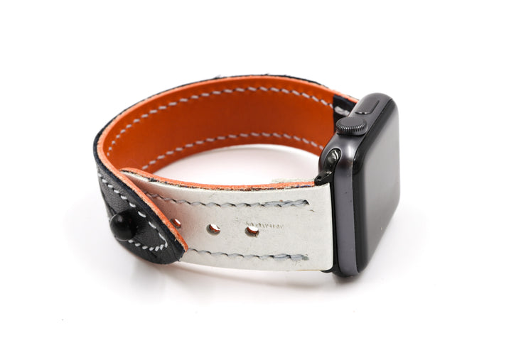 Cooper Vintage Black/White iWatch Band