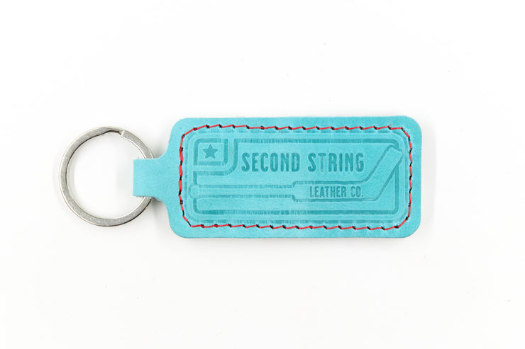 Seattle Teal/White/Blue Keychain