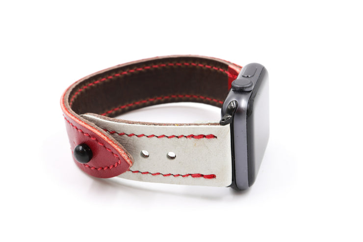 CCM Detroit Red/White iWatch Band