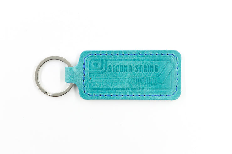 Seattle White Keychain
