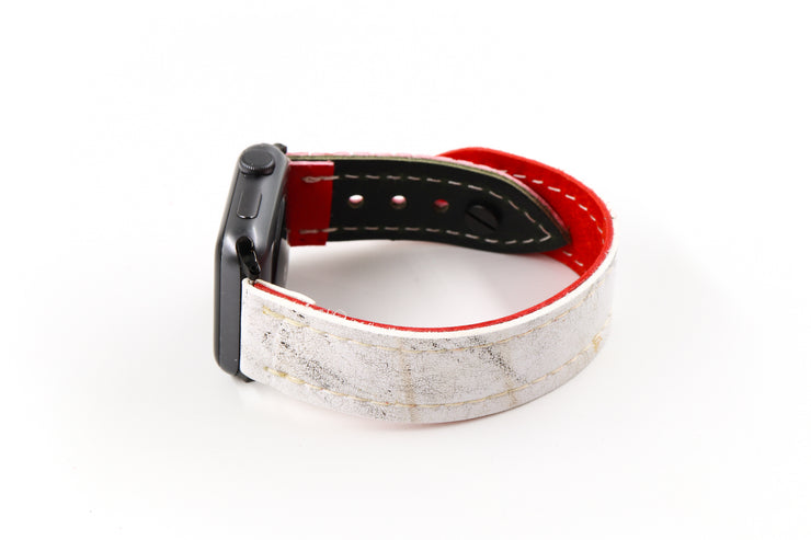 Minnesota Red/White iWatch Band