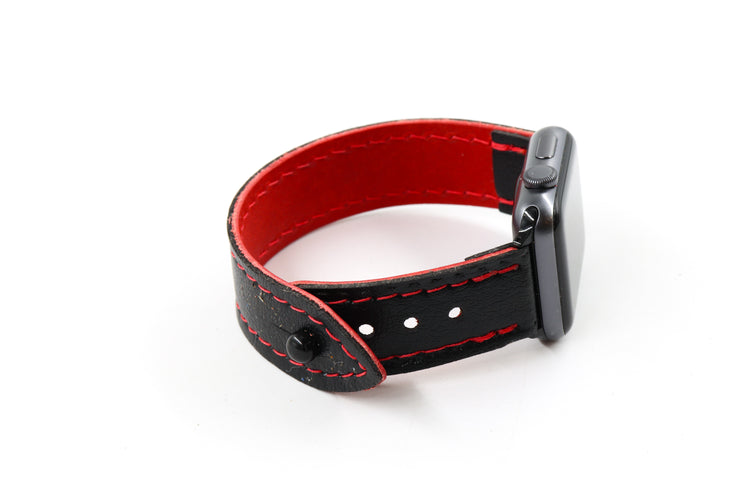 Chicago Black/Red iWatch Band