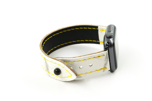 Boston White iWatch Band