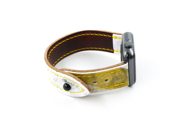 Boston Gold/White/Black iWatch Band