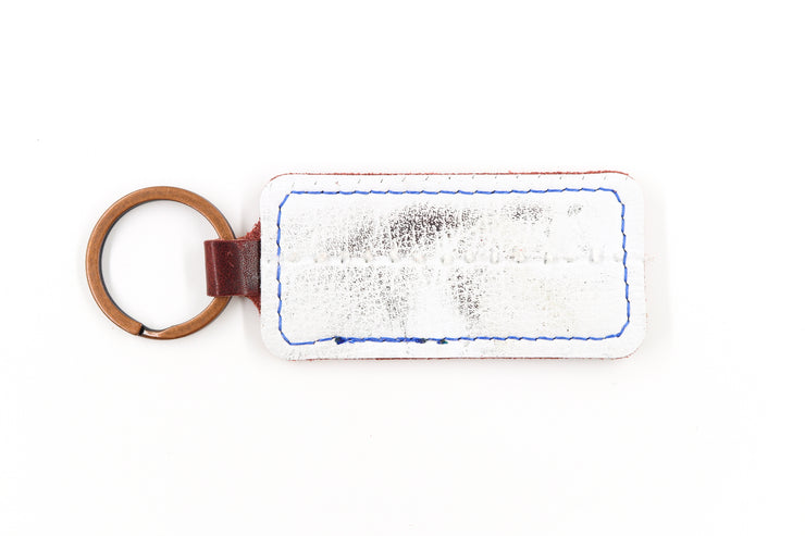 Colorado White Keychain