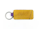 Vintage Cooper Tan Keychain