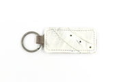 Tampa Bay White Keychain