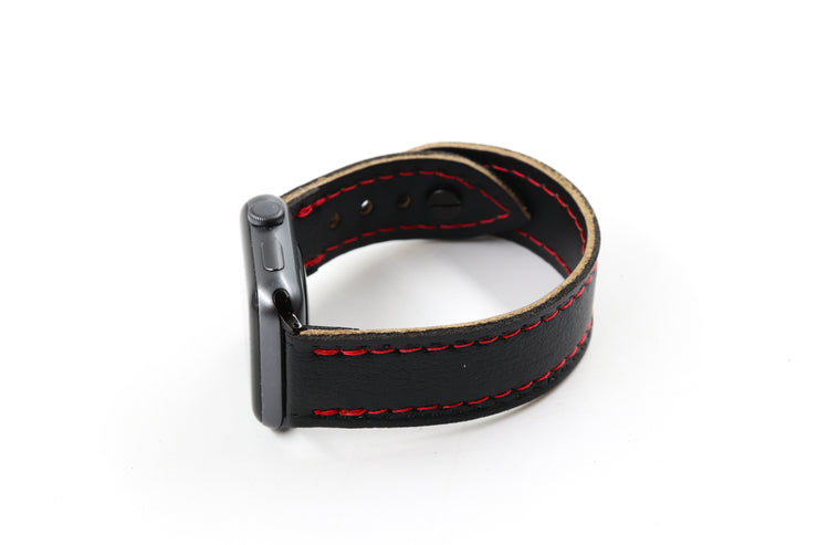 Chicago Black iWatch Band