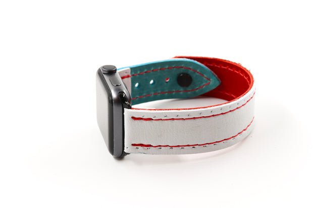 Seattle Red/Teal iWatch Band