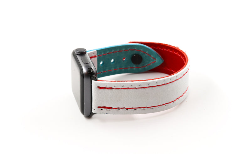 Seattle Red/Teal iWatch Band