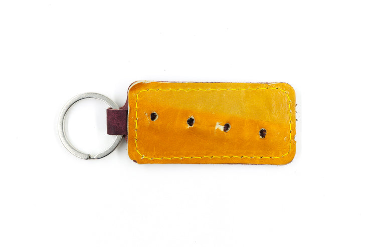 Vintage Cooper Brown Keychain