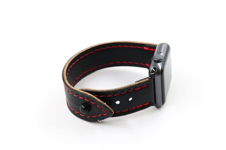 Chicago Black iWatch Band