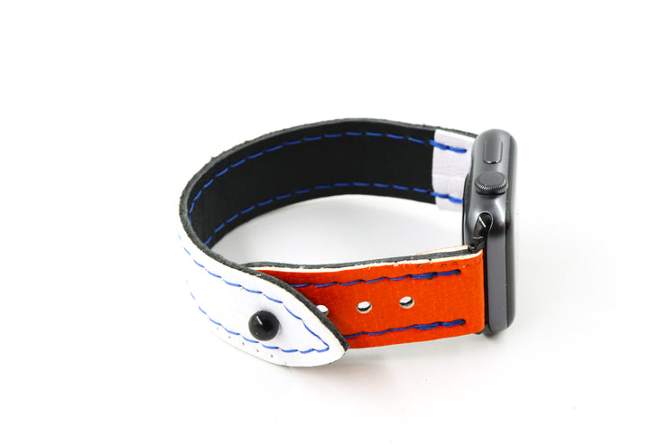 Toronto White/Orange iWatch Band