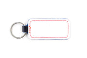 Montreal White Keychain