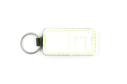 Vapor XXX White Keychain