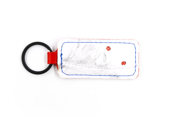Montreal White Keychain