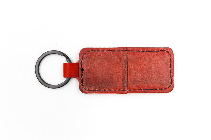 Chicago 2 Red Keychain