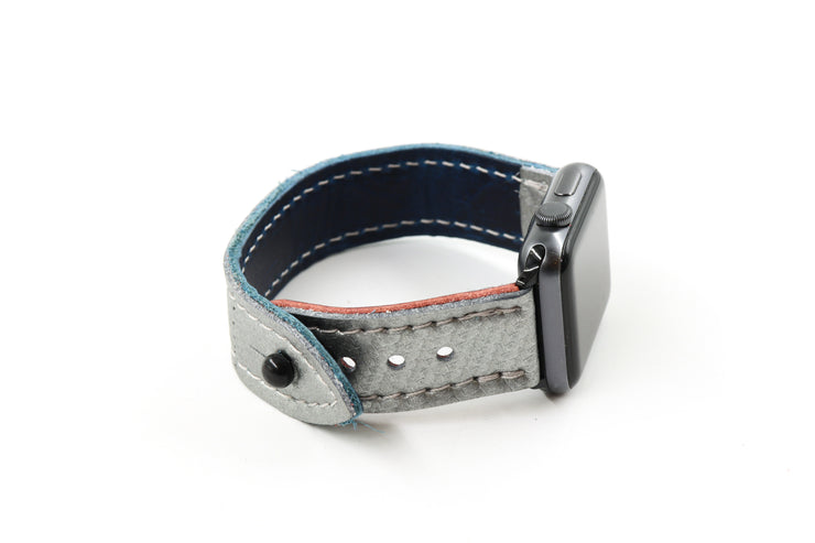 Colorado Blue/Maroon iWatch Band