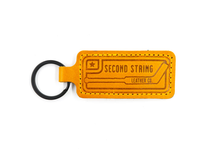 Pittsburgh White/Black Keychain