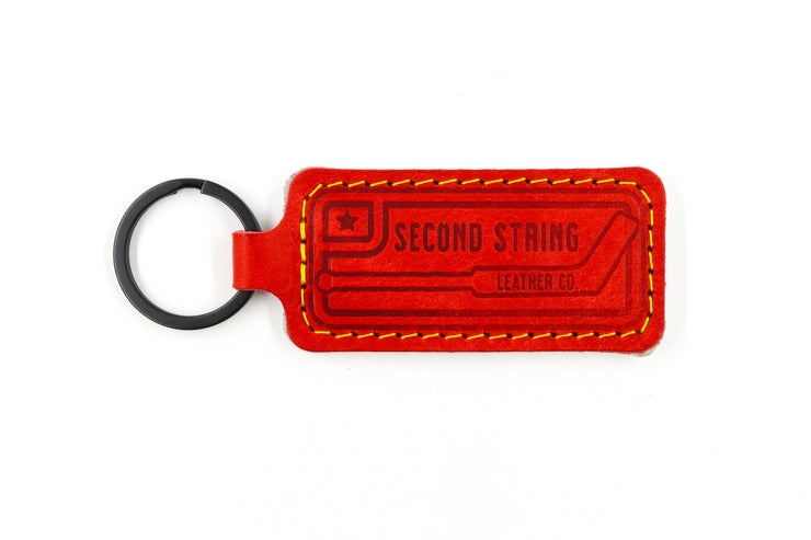 Calgary white Keychain