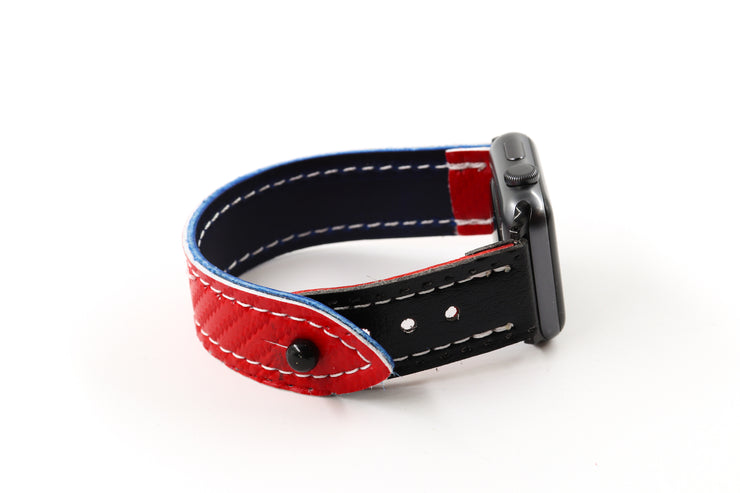 Florida Red/Black iWatch Band