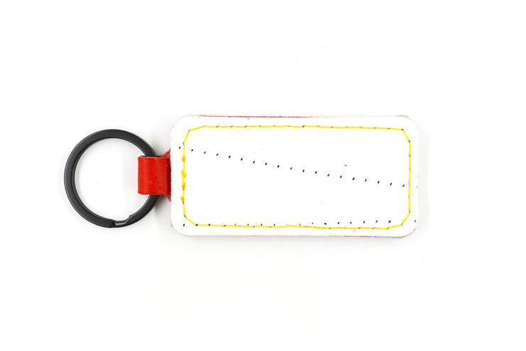 Calgary white Keychain