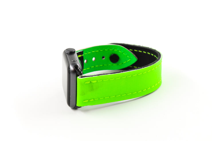 Dallas Green/Black iWatch Band